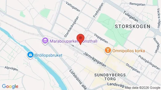 Espacios de oficina En alquiler i Sundbyberg - Foto de Google Street View