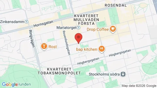 Gewerbeflächen zur Miete i Södermalm – Foto von Google Street View