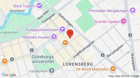 Kontorlokaler til leje i Gøteborg Centrum - Foto fra Google Street View