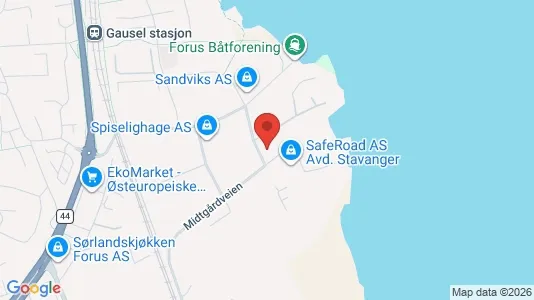 Værkstedslokaler til leje i Stavanger - Foto fra Google Street View