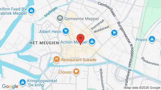 Gewerbeflächen zur Miete i Meppel – Foto von Google Street View