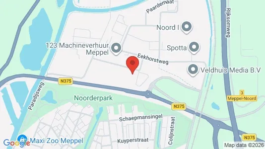 Lokaler til leje i Meppel - Foto fra Google Street View