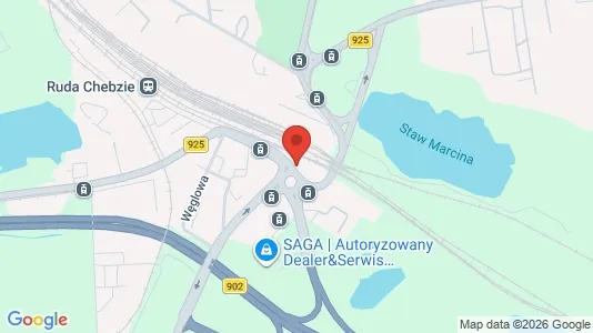 Büros zur Miete i Ruda Śląska – Foto von Google Street View