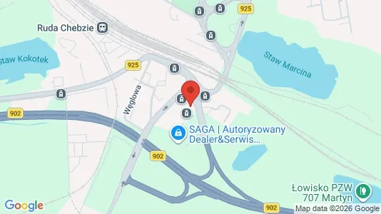 Lokale biurowe Do wynajęcia i Ruda Śląska - kort over placeringen
