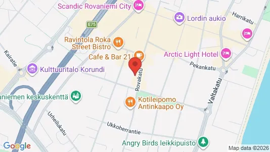 Lokaler til salg i Rovaniemi - Foto fra Google Street View