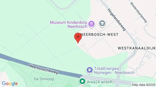 Commercial properties for sale i Nijmegen - kort over placeringen