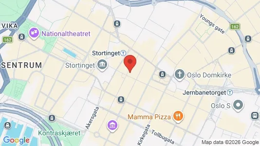 Espacios de oficina En alquiler i Oslo Sentrum - Foto de Google Street View