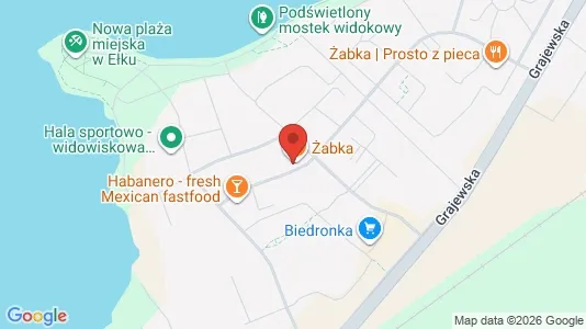 Kontorlokaler til leje i Ełcki - Foto fra Google Street View