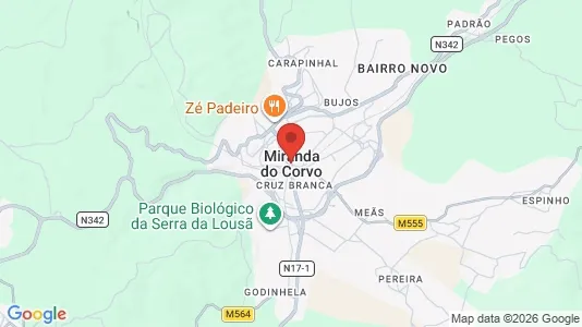 Restaurantlokaler til leje i Miranda do Corvo - Foto fra Google Street View