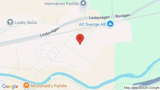 Lager zur Miete i Partille – Foto von Google Street View