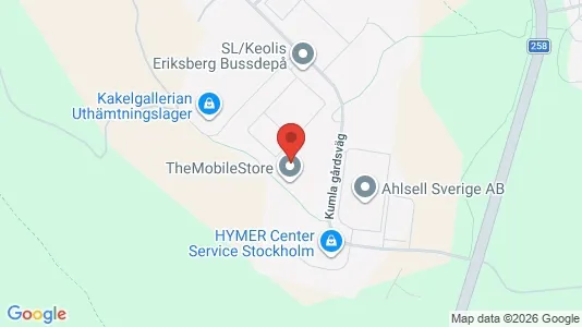 Lokaler til leje i Botkyrka - kort over placeringen