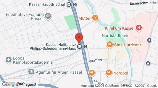 Kontorlokaler til leje i Kassel - Foto fra Google Street View