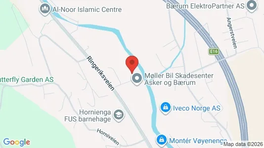 Kontorslokaler för uthyrning i Bærum – Foto från Google Street View
