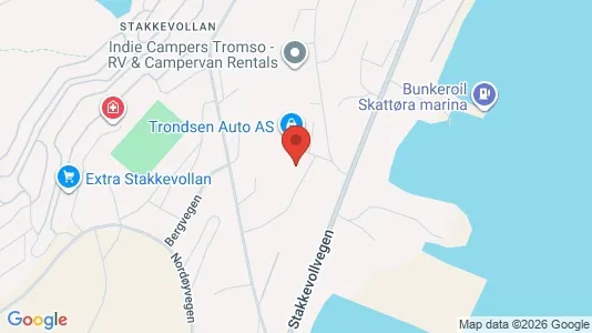 Espacios de oficina En alquiler i Tromsø - Foto de Google Street View
