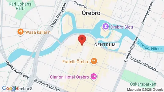 Büros zur Miete i Örebro - kort over placeringen