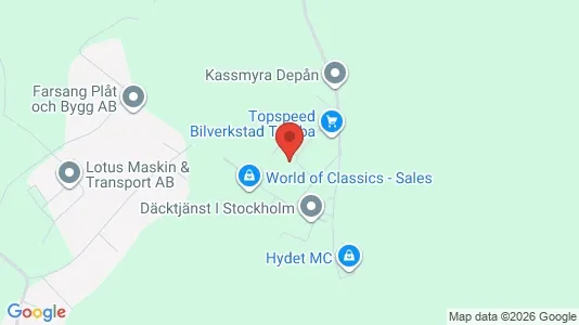 Producties te huur i Botkyrka - kort over placeringen