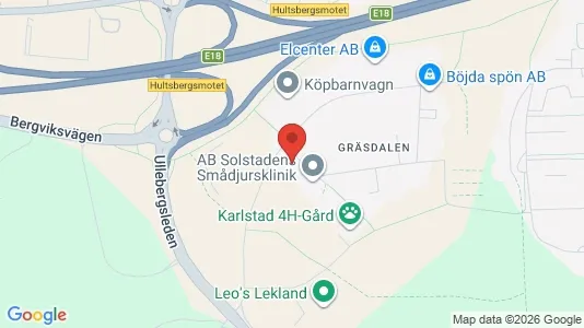 Producties te huur i Karlstad - kort over placeringen