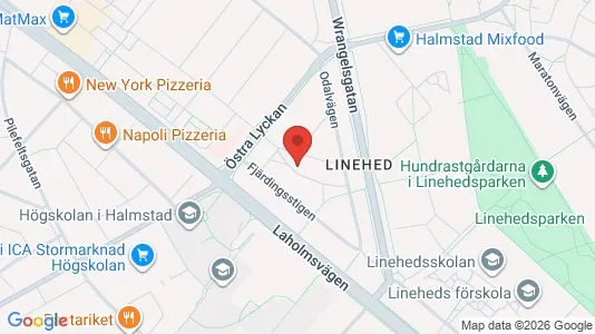 Nieruchomości komercyjne Do wynajęcia i Halmstad - kort over placeringen