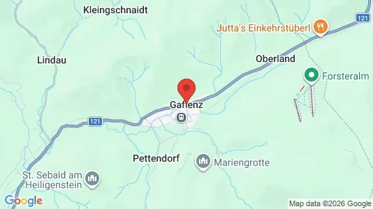 Gewerbeflächen zum Kauf i Gaflenz - kort over placeringen