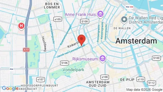 Butikslejemål til leje i Amsterdam Oud-West - Foto fra Google Street View