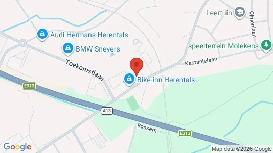Liikekiinteistöt Vuokrattavana i Herentals - Kuva Google Street Viewstä