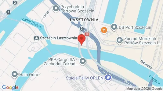 Lokale biurowe Do wynajęcia i Szczecin - kort over placeringen