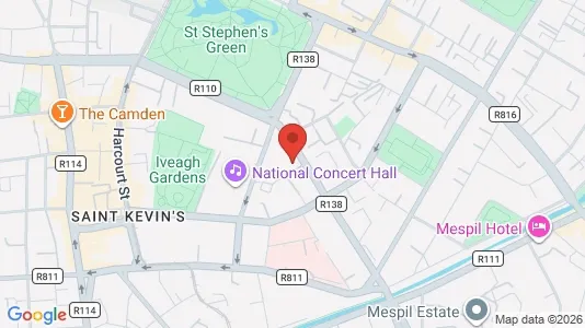 Lokale biurowe Na sprzedaż i Dublin 2 - kort over placeringen