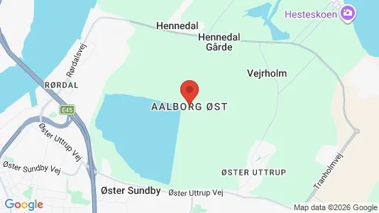 Espacios de oficina En alquiler i Aalborg Øst - kort over placeringen