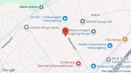 Büros zur Miete i Helsingborg – Foto von Google Street View