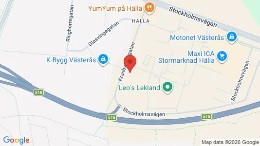 Gewerbeflächen zur Miete i Västerås – Foto von Google Street View