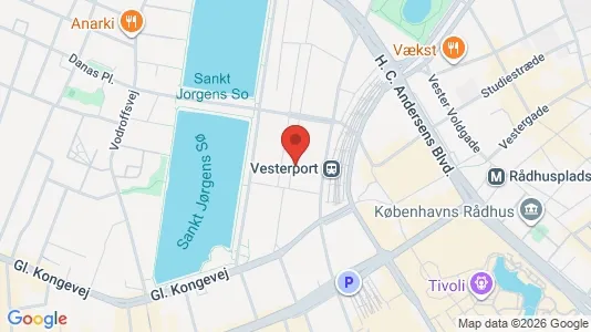 Kontorer til leie i Vesterbro – Bilde fra Google Street View