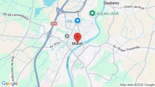 Gewerbeflächen zur Miete i Muret – Foto von Google Street View