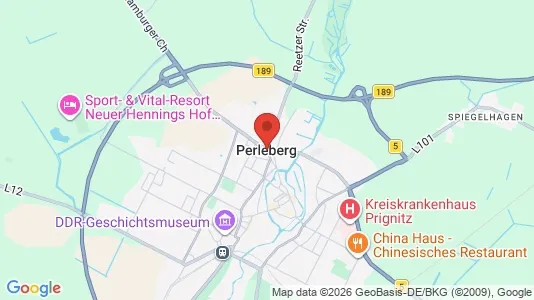 Kontorslokaler för uthyrning i Prignitz – Foto från Google Street View
