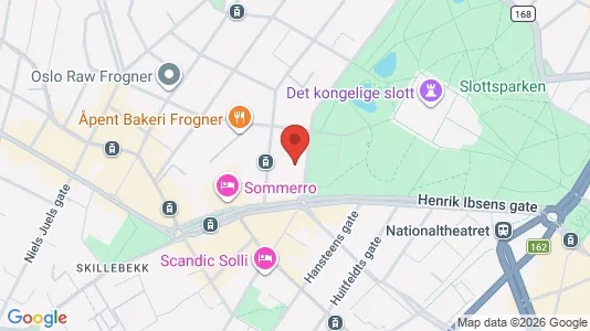 Kontorlokaler til leje i Oslo Frogner - Foto fra Google Street View