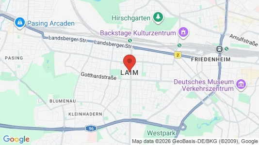 Lokaler til leje i München Laim - Foto fra Google Street View