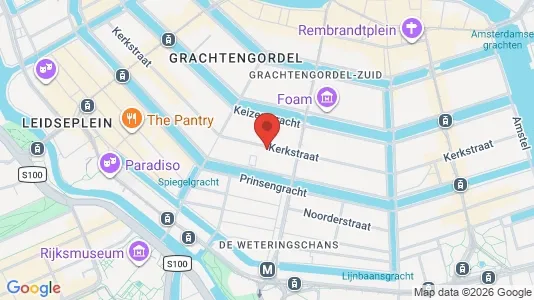Espacios de oficina En alquiler i Amsterdam Centrum - kort over placeringen