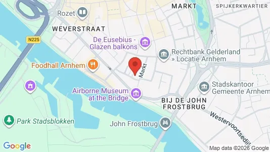 Gewerbeflächen zur Miete i Arnhem – Foto von Google Street View