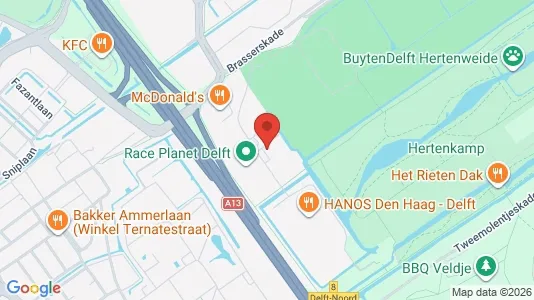 Lokale biurowe Do wynajęcia i Delft - kort over placeringen