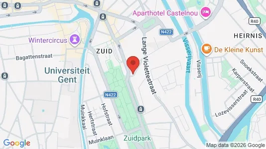 Lokale biurowe Do wynajęcia i Stad Gent - kort over placeringen