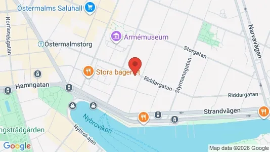 Espacios de oficina En alquiler i Östermalm - kort over placeringen