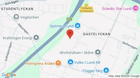 Kontorer til leie i Lund – Bilde fra Google Street View
