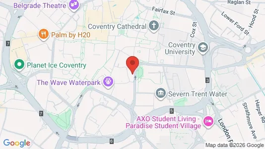 Büros zur Miete i Coventry - West Midlands – Foto von Google Street View