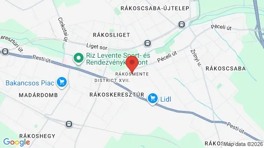 Lokaler til salgs i Budapest Rákosmente – Bilde fra Google Street View