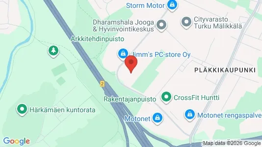 Kontorslokaler för uthyrning i Åbo – Foto från Google Street View