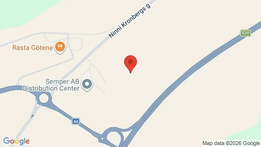 Commercial properties for rent i Götene - kort over placeringen