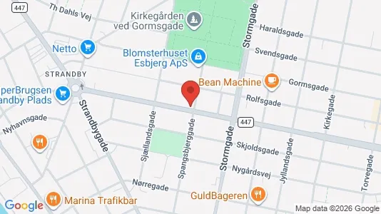 Lokaler til leje i Esbjerg Centrum - Foto fra Google Street View