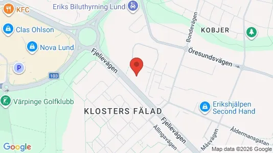 Kontorlokaler til leje i Lund - Foto fra Google Street View