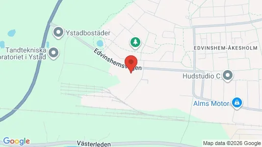 Kantorruimte te huur i Ystad - Foto uit Google Street View