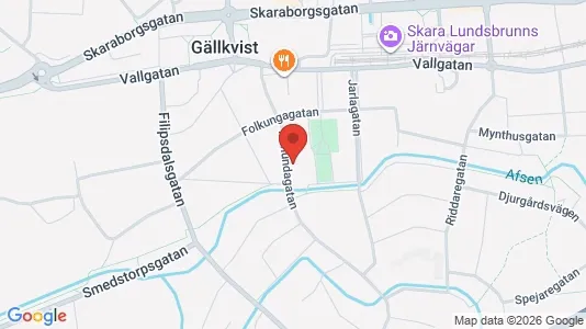 Commercial properties for sale i Skara - kort over placeringen