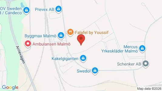 Lagerlokaler til leje i Fosie - Foto fra Google Street View